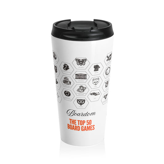 Board Game Sticker Travel Mug