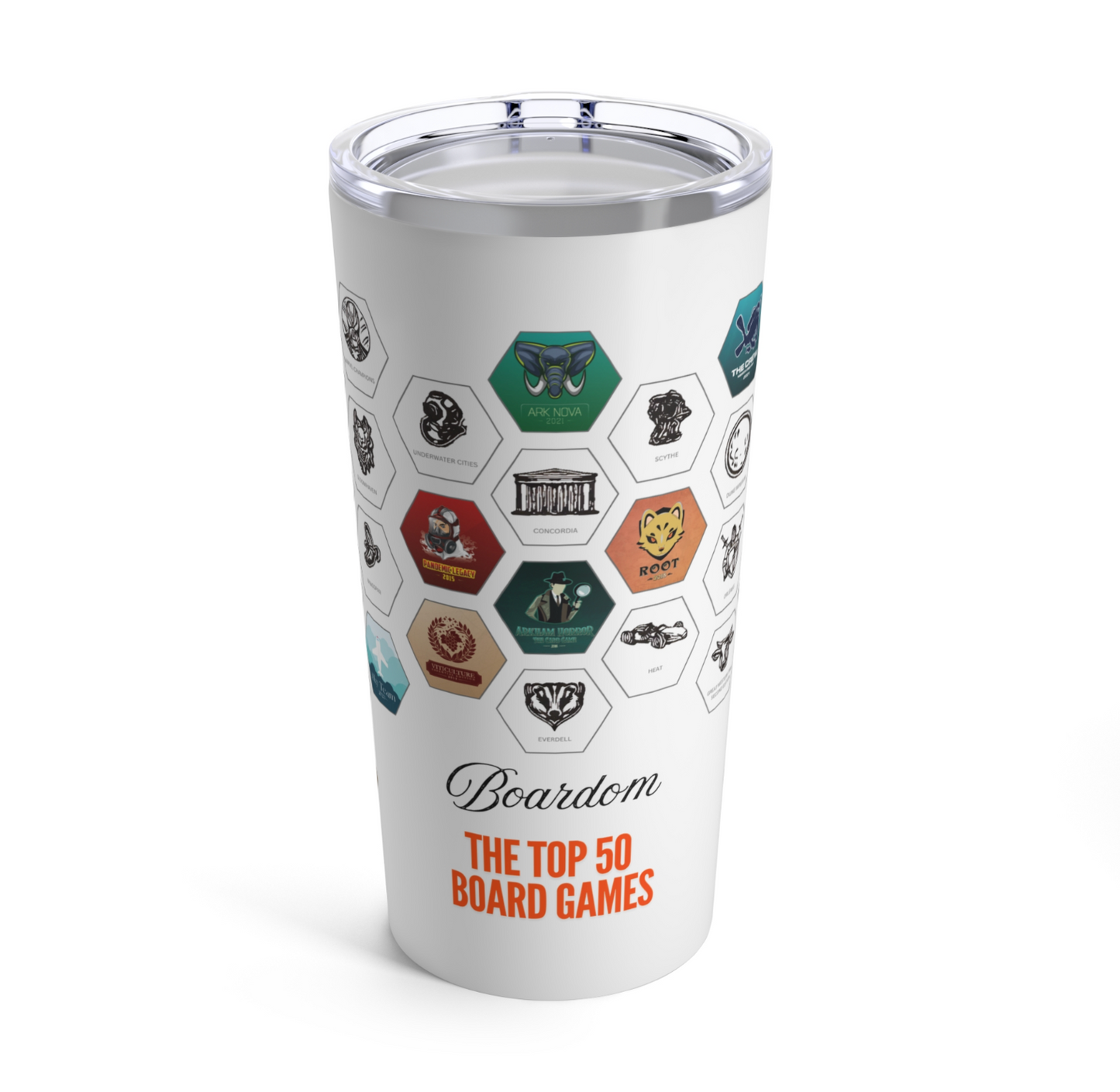 Board Game Sticker Tumbler