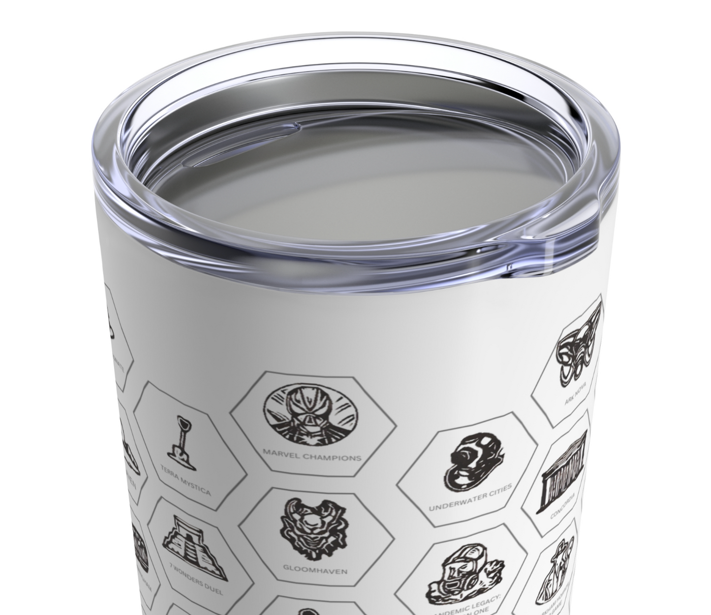 Board Game Sticker Tumbler