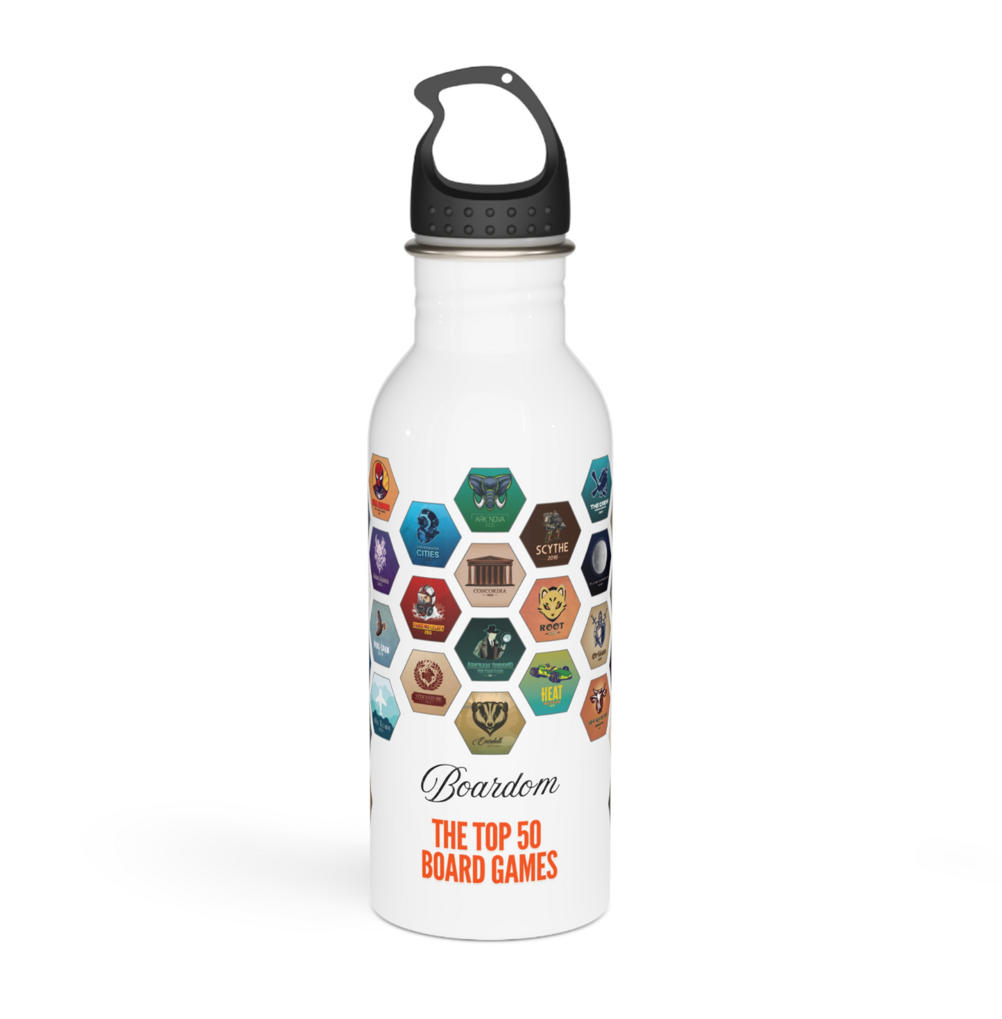 Board Game Sticker Stainless Steel Bottle